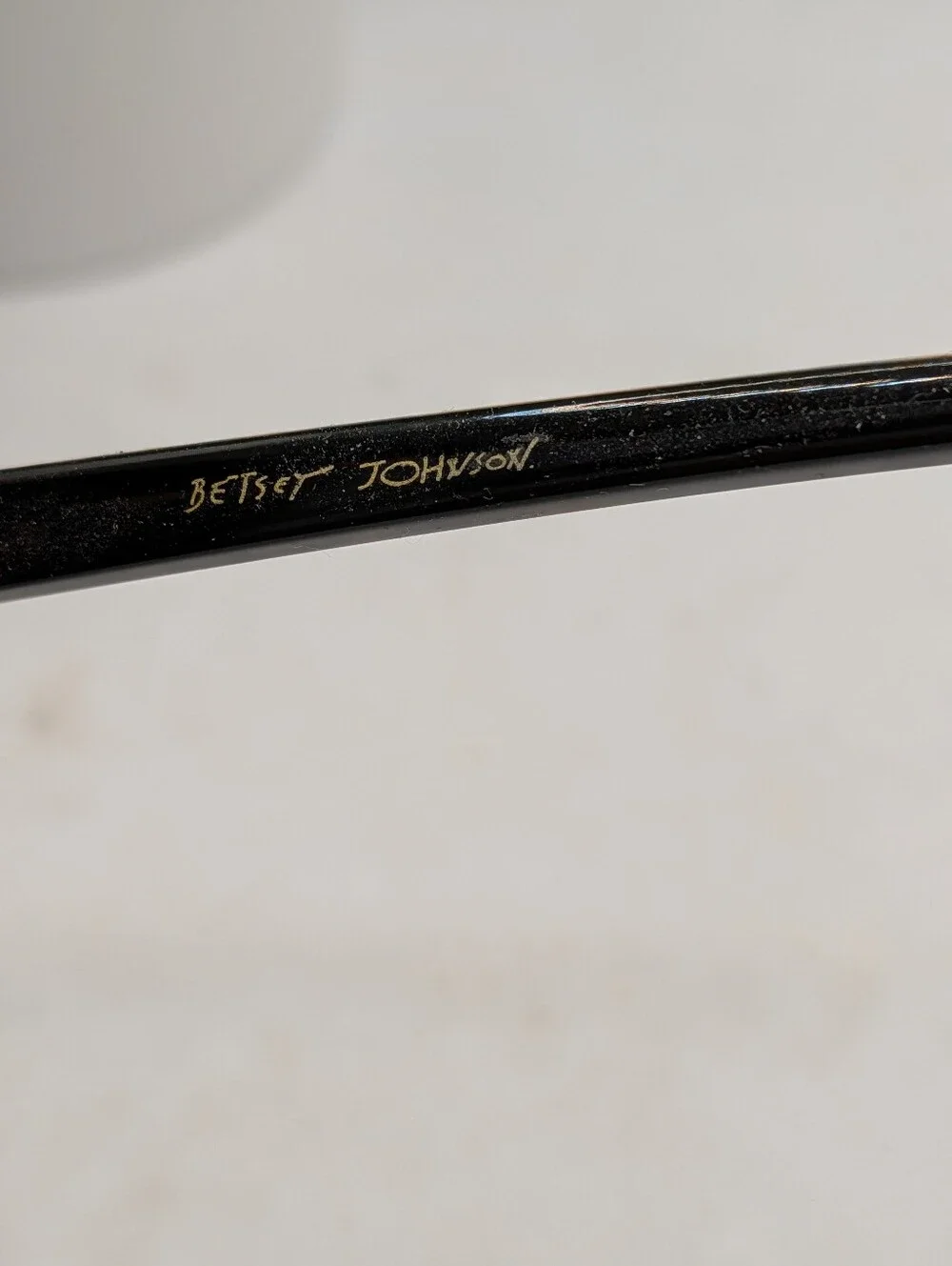 Betsey Johnson Leopard Print Cat Eye Sunglasses - Black Lenses